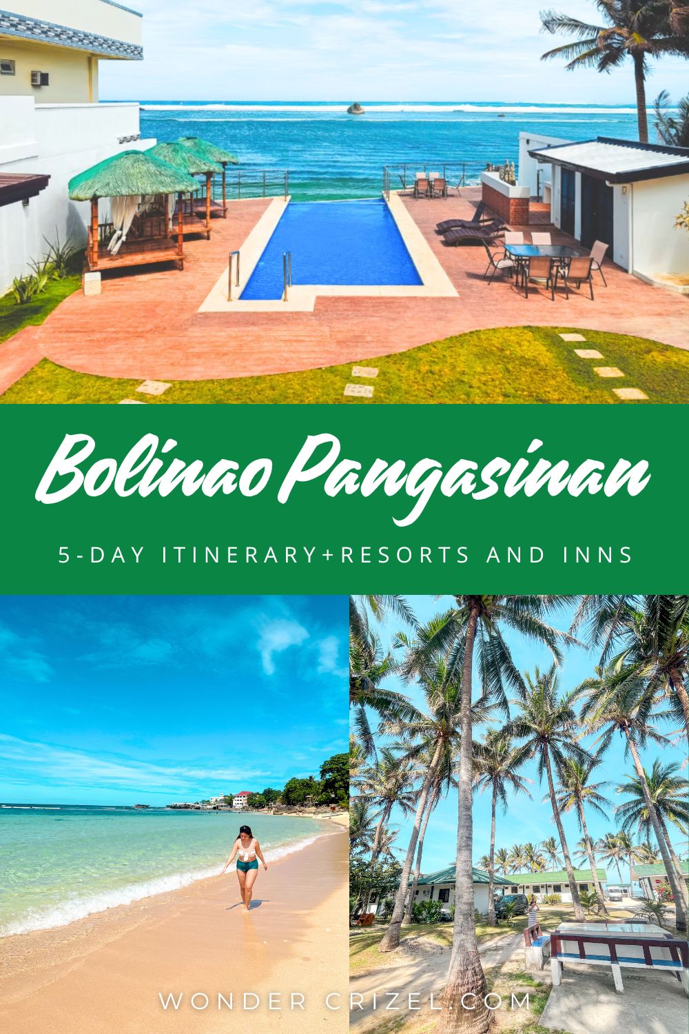 Bolinao Pangasinan Itinerary