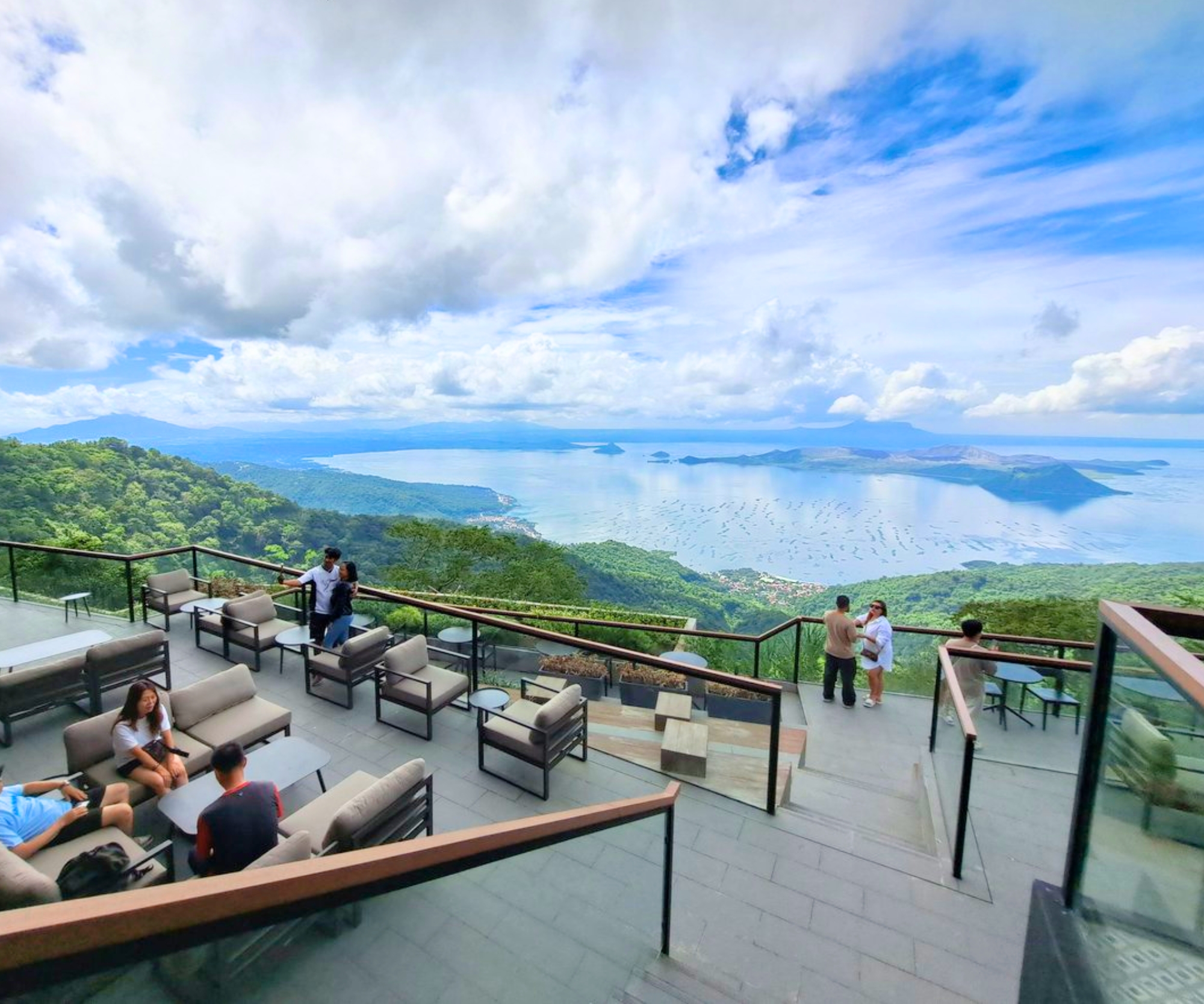 Tagaytay Restaurants with a view of Taal Volcano